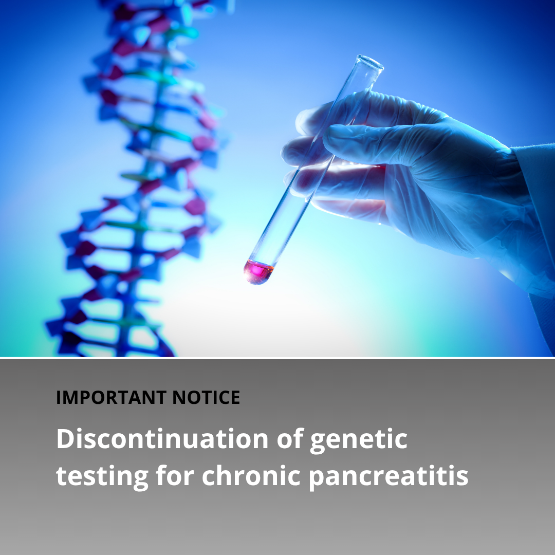 Discontinuation of Genetic Testing for Chronic Idiopathic Pancreatitis